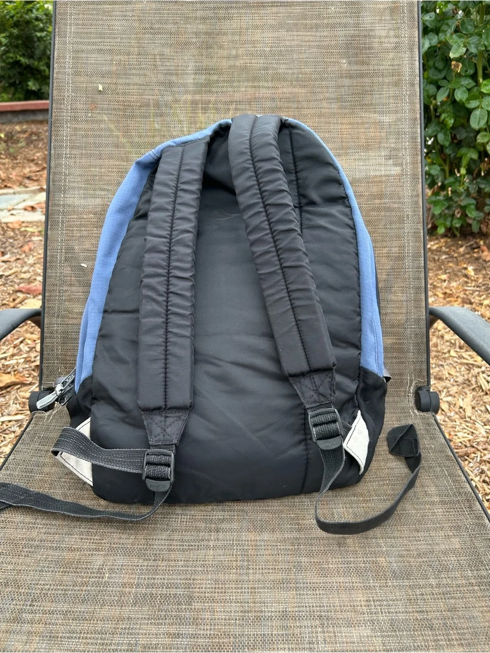 Jansport Blue and Gray Two-Tone Backpack